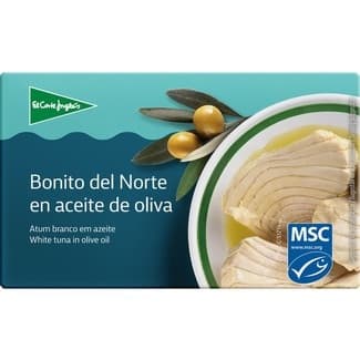 Bonito del norte en aceite de oliva lata 73 g neto escurrido - El Corte Ingles