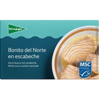 Bonito del norte en escabeche lata 73 g neto escurrido - El Corte Ingles