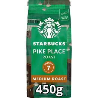 Café en grano 100% arábica intensidad 7 Pike Place paquete 450 g - Starbucks