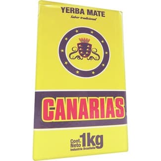 Canarias Yerba Mate paquete 1 kg - Brasileña