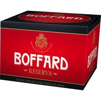 Queso viejo de oveja Reserva mini elaborado con leche cruda lata 1 kg - Boffard