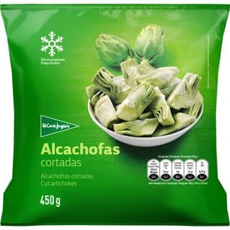 Alcachofas cortadas bolsa 450 g - El Corte Ingles