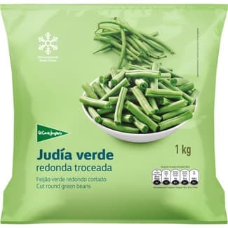 Judía verde redonda troceada bolsa 1 kg - El Corte Ingles