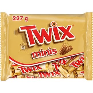 Minis barritas de chocolate y caramelo bolsa 227 g - Twix