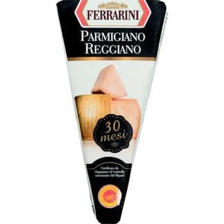 Queso italiano de vaca de pasta dura semigrasa DOP Parmigiano Reggiano cuña 200 g - Ferrarini
