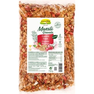Muesli con fresas bolsa 750 g - Granovita