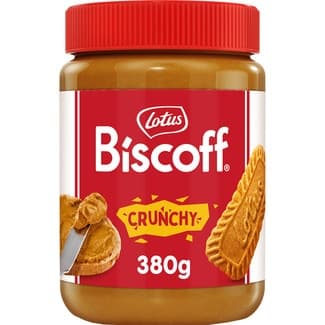 Crunchy crema de untar de galleta crujiente tarro 380 g - Lotus Biscoff