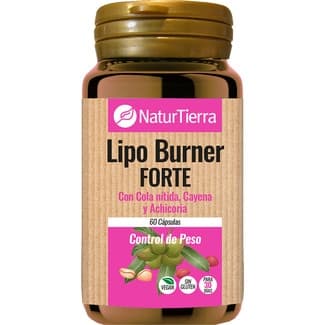 Lipo Burner con fucus y hierba mate control de peso envase 60 cápsulas - Naturtierra