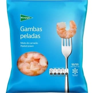 Gamba pelada 50-55 piezas bolsa 400 g - El Corte Ingles