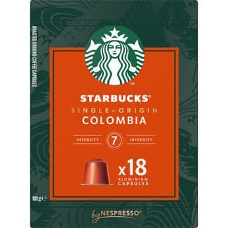Café intensidad 7 estuche 18 cápsulas cápsulas compatibles con máquinas Nespresso - Starbucks