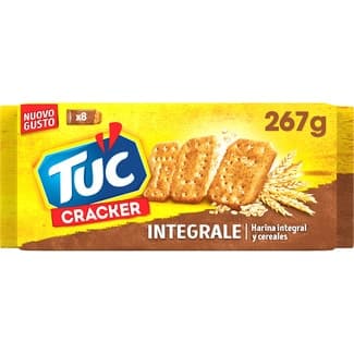 Crackers integrales paquete 267 g - Tuc