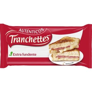 Queso fundido natural en lonchas 14 unidades envase 262 g - Tranchettes