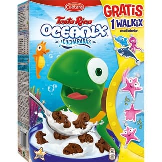 Oceanix galletas a cucharadas de chocolate paquete 320 g - Cuetara Tosta Rica