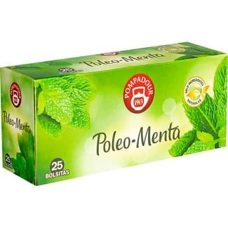 Infusión de poleo-menta estuche 25 bolsitas - Pompadour