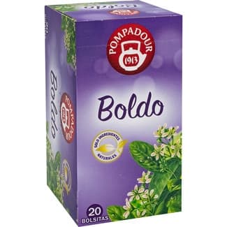 Infusión de boldo estuche 20 bolsitas - Pompadour
