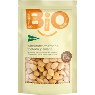 Almendra marcona tostada ecológica bolsa 200 g - El Corte Ingles Bio