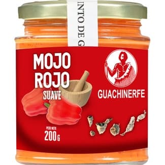 Mojo rojo suave frasco 200 g - Guachinerfe