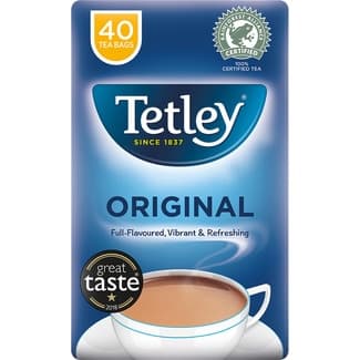 Té negro original estuche 40 bolsitas - Tetley