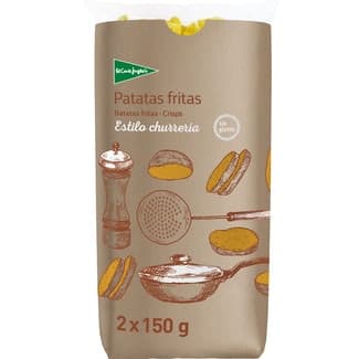 Patatas fritas pack 2x150g Sin Gluten bolsa 300 g - El Corte Ingles