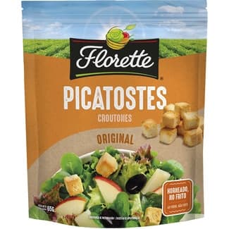 Picatostes sabor natural especial ensaladas bolsa 65 g - Florette