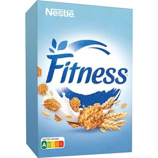 Cereales de desayuno copos de trigo integral y arroz tostado estuche 625 g - Nestle Fitness