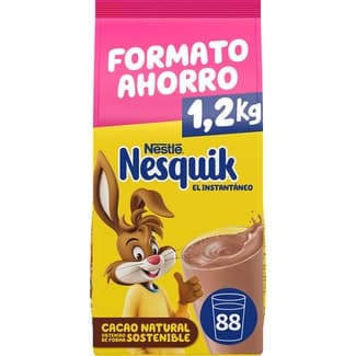 Cacao en polvo instantáneo sin gluten bolsa 1,2 kg - Nestle Nesquik