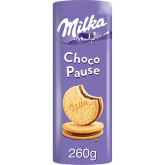 Choco Pause galletas rellenas paquete 260 g - Milka