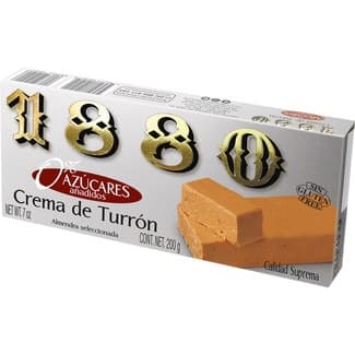 Turrón blando 0% azúcares añadidos sin gluten Calidad Suprema tableta 200 g - 1880