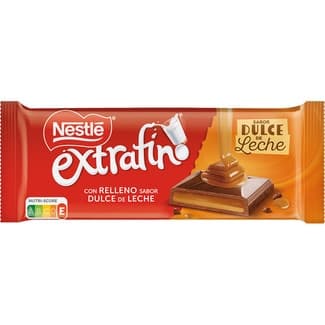 Chocolate con leche relleno de dulce de leche tableta 83 g - Nestle Extrafino