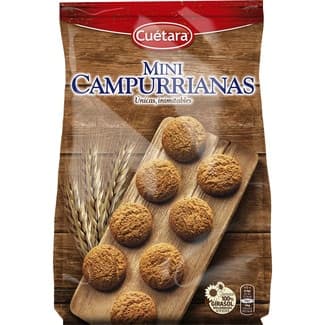 Mini galletas de desayuno paquete 260 g - Cuetara Campurrianas