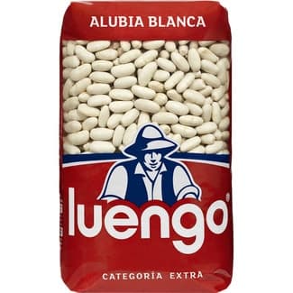 Alubia blanca larga selecta envase 1 kg - Luengo