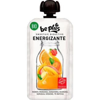 Bio smoothie bioactivo energizante ecológico con frutas, gingseng y té matcha bolsa 150 g - Be Plus