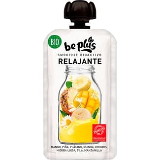 Bio smoothie bioactivo relajante ecológico con fruta, quinoa, rooibos, tila y manzanilla bolsa 150 g - Be Plus