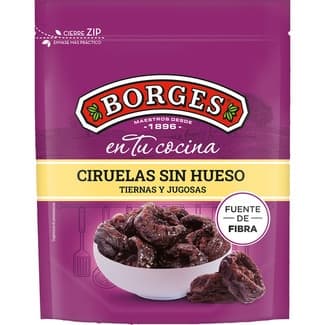 Ciruelas sin hueso bolsa 150 g - Borges