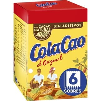 Original cacao soluble estuche 6 sobres - Colacao