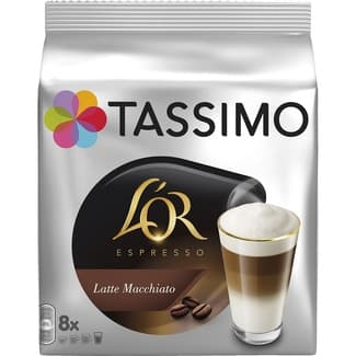 Café con leche Latte Macchiato estuche 8 cápsulas - Tassimo