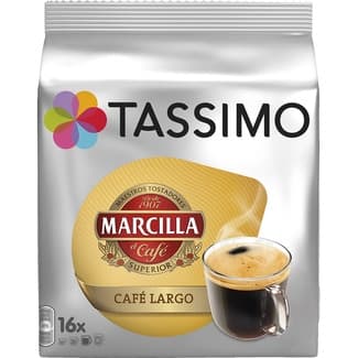 Café en cápsulas largo estuche 16 cápsulas - Tassimo