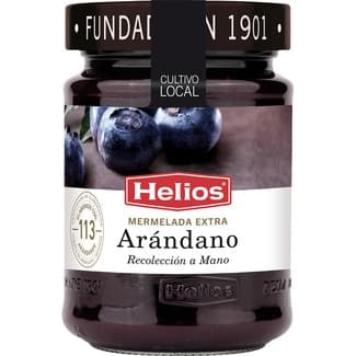 Mermelada extra de arándanos 65% de fruta frasco 340 g - Helios