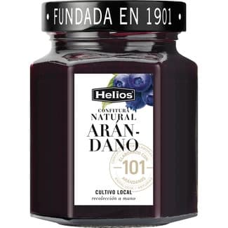 Confitura natural de arándanos frasco 330 g - Helios