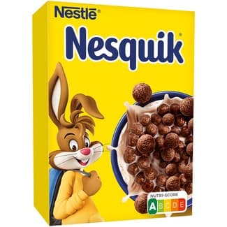 Cereales de desayuno chocolateados paquete 375 g - Nestle Nesquik