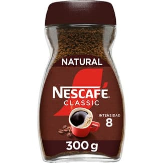 Café soluble natural intensidad 8 frasco 300 g - Nescafe Classic