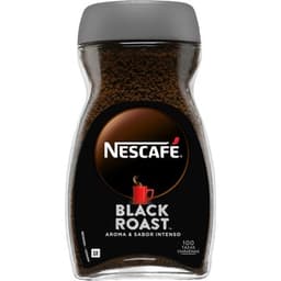 Black Roast café soluble frasco 200 g - Nescafe Classic