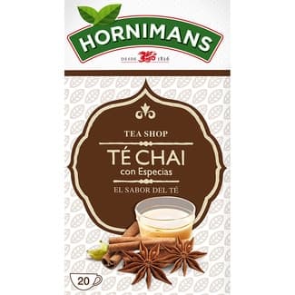 Té chai con especias estuche 20 bolsitas - Hornimans
