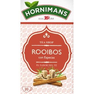 Infusión de rooibos con especias estuche 20 bolsitas - Hornimans