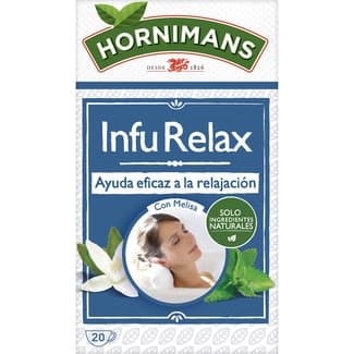 Infurelax infusión con flor de azahar, melisa y hierba luisa estuche 20 bolsitas - Hornimans