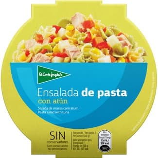 Ensalada de pasta con atún bol 240 g - El Corte Ingles