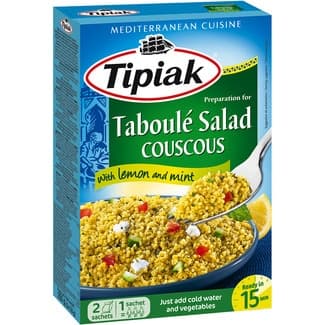Cous cous taboule menta limón paquete 250 g - Tipiak