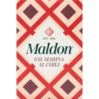 Sal marina al chili caja 100 g - Maldon