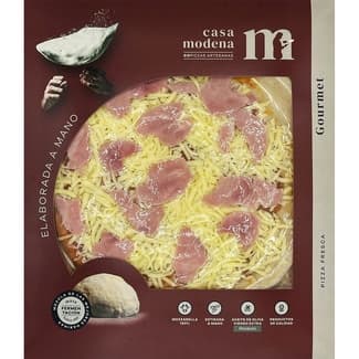 Pizza de jamón y queso Exclusiva de El Corte Inglés envase 395 g - Casa Modena
