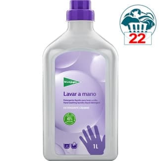 Detergente líquido para lavar a mano botella 22 dosis - El Corte Ingles